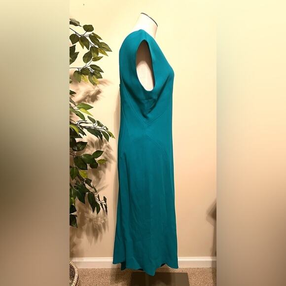 NWT Ginger & Smart Dressy Formal Asymmetrical Eternal Note Midi Dress Size 12 - Picture 3 of 6